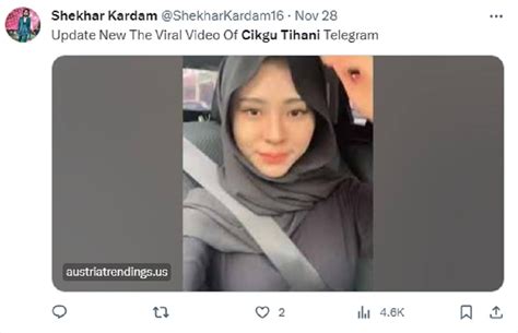 <b>Cikgu</b> Tihani’s video going <b>viral</b> on <b>Telegram</b> has stirred considerable controversy, sparking heated discussions about online privacy. . Cikgu viral telegram